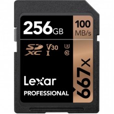 Карта пам'яті Lexar 256GB SDXC class 10 UHS-I U3 V30 667x Professional (LSD256B667) Карта пам'яті Lexar 256GB SDXC class 10 UHS-I U3 V30 667x Professional (LSD256B667)