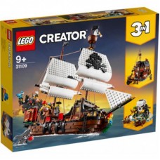 Конструктор LEGO Creator Піратський корабель 1262 деталі (31109) Конструктор LEGO Creator Піратський корабель 1262 деталі (31109)