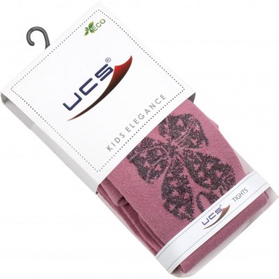 Колготки UCS SOCKS з бантом (M0C0301-2158-7G-pink)