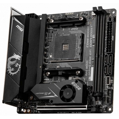 Материнcька плата MSI MPG_B550I_GAM_EDGE_WIFI sAM4 B550 2xDDR4 HDMI Wi-Fi!!!BT mITX
