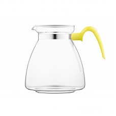 Заварник Termisil Maja, 2100мл, конус, боросилікатне скло+пластик, лайм Заварник Termisil Maja, 2100мл, конус, боросилікатне скло+пластик, лайм