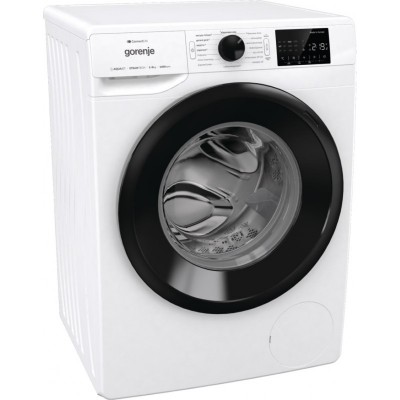 Пральна машина Gorenje фронтальна, 9кг, 1400, A+++, 46,5см, дисплей, інвертор, пара, Wi-Fi, білий