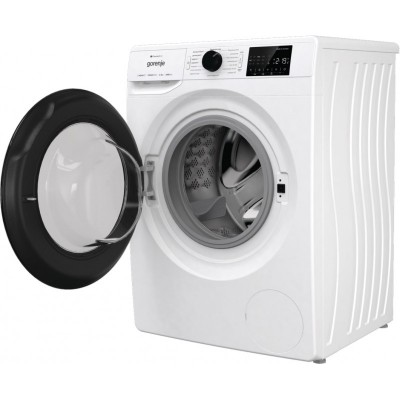 Пральна машина Gorenje фронтальна, 9кг, 1400, A+++, 46,5см, дисплей, інвертор, пара, Wi-Fi, білий