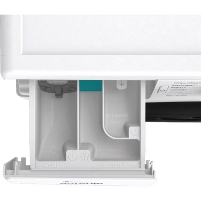 Пральна машина Gorenje фронтальна, 9кг, 1400, A+++, 46,5см, дисплей, інвертор, пара, Wi-Fi, білий