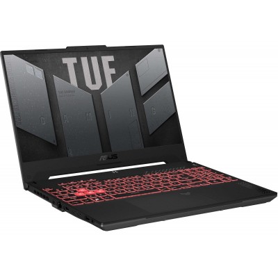 Ноутбук ASUS TUF Gaming A17 FA707NV-HX022 17.3" FHD IPS, AMD R5-7535HS, 16GB, F512GB, NVD4060-8, noOS, Сірий