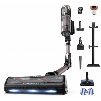 Пилосос Rowenta безпровідний X-Force Flex 16.60 Aqua Animal, 315Вт, вологе прибирання, конт пил -0.65л, автон. робота до 120хв, HEF system 99,9%, чорно-бронзовий