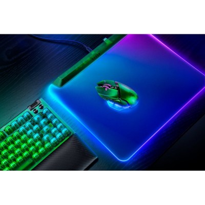 Миша Razer Basilisk V3 Pro 35K, RGB, USB-A/WL/BT, Phantom Green Ed.