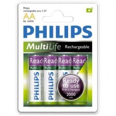 Акумулятор PHILIPS AA 2000mAh Ni-MH * 2 (R06B2RTU20/97) Акумулятор PHILIPS AA 2000mAh Ni-MH * 2 (R06B2RTU20/97)