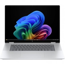 Ноутбук HP OmniBook X Flip x360 16-as0000ua 16" 3K OLED Touch, Intel U7-258V, 32GB, F1024GB, UMA, Win11, сріблястий