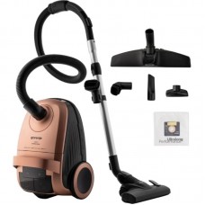 Пилосос Gorenje мішковий, 850Вт, конт пил -3л, HEPA, телескоп трубка, бронзовий Пилосос Gorenje мішковий, 850Вт, конт пил -3л, HEPA, телескоп трубка, бронзовий