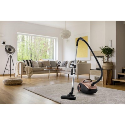 Пилосос Gorenje мішковий, 850Вт, конт пил -3л, HEPA, телескоп трубка, бронзовий Пилосос Gorenje мішковий, 850Вт, конт пил -3л, HEPA, телескоп трубка, бронзовий