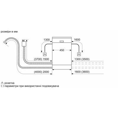 Посудомийна машина Siemens вбудована, 10компл., A+, 45см, дисплей, 3й кошик, Zeolith, білий