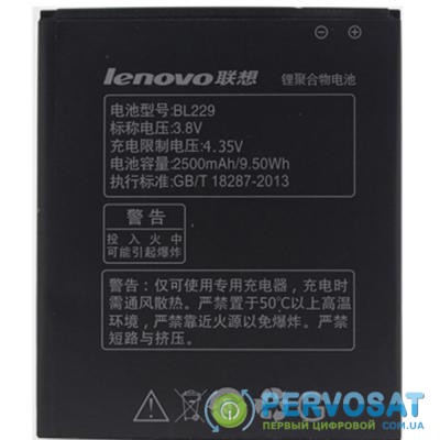 Аккумуляторная батарея для телефона Lenovo for A808/A8 (BL-229 / 37267)