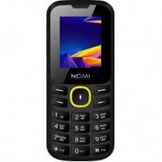 Мобильный телефон Nomi i184 Black-Yellow Мобильный телефон Nomi i184 Black-Yellow
