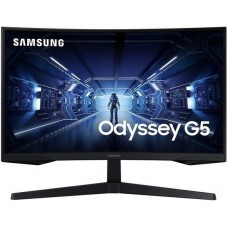 Монітор Samsung 27" Odyssey G5 LC27G55T 2xHDMI, DP, VA, 2560x1440, 144Hz, 1ms, CURVED