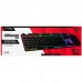 Клавіатура механічна HyperX Alloy Origins PBT 104key, Red, USB-A, EN/RU, RGB, чорний