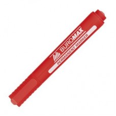 Маркер BUROMAX Permanent "JOBMAX", round tip, red (BM.8700-05) Маркер BUROMAX Permanent "JOBMAX", round tip, red (BM.8700-05)