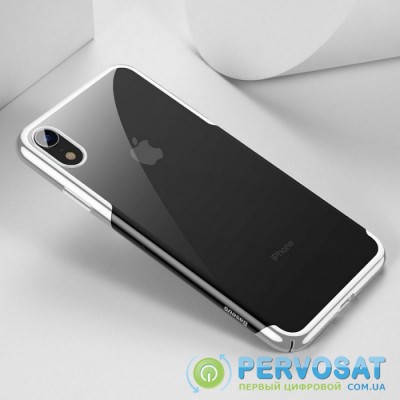 Чехол для моб. телефона Baseus iPhone XR Glitter, White (WIAPIPH61-DW02)