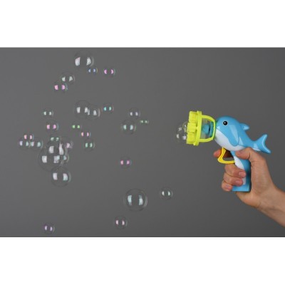 Same Toy Мыльные пузыри Bubble Gun Дельфин (голубой)