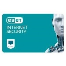 Програмна продукція ESET Internet Security на 1 рік. Для захисту 2 об'єктів.