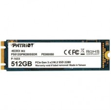 Накопичувач SSD M.2 2280 512GB Patriot (PS512GPM280SSDR) Накопичувач SSD M.2 2280 512GB Patriot (PS512GPM280SSDR)