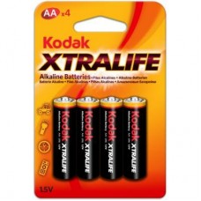 Батарейка Kodak LR06 KODAK XtraLife Alkaline * 4 (30952027) Батарейка Kodak LR06 KODAK XtraLife Alkaline * 4 (30952027)