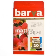 Папір BARVA 10x15, 230g/m2, 20c (IP-A230-205) Папір BARVA 10x15, 230g/m2, 20c (IP-A230-205)