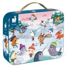 Пазл Janod Снігова вечіврка 36 эл. J02662 Пазл Janod Снігова вечіврка 36 эл. J02662