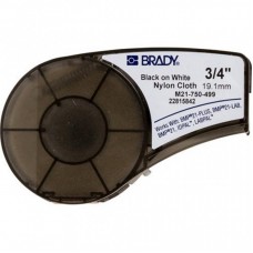Стрічка для принтера етикеток Brady M21-750-499, nylon, 19.05mm/4.87m, Black on White (M21-750-499) Стрічка для принтера етикеток Brady M21-750-499, nylon, 19.05mm/4.87m, Black on White (M21-750-499)