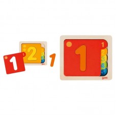 Пазл-вкладиш goki Цифри Пазл-вкладиш goki Цифри