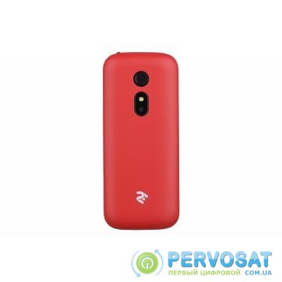 Мобильный телефон 2E E180 2019 Red (680576170057)