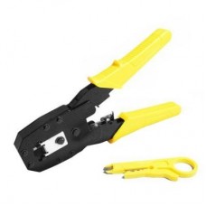 Інструмент Merlion RJ-45 (8P8C), RJ-12/11 (6P6C), Yellow (MLT-2 (HT-316)) Інструмент Merlion RJ-45 (8P8C), RJ-12/11 (6P6C), Yellow (MLT-2 (HT-316))