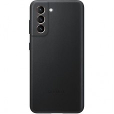 Чохол до моб. телефона Samsung Leather Cover Samsung Galaxy S21 Black (EF-VG991LBEGRU) Чохол до моб. телефона Samsung Leather Cover Samsung Galaxy S21 Black (EF-VG991LBEGRU)