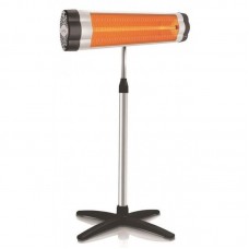 Обігрівач інфрачервоний UFO фламентін, 22м2, 1800Вт, мех. упр-ння, ун. монтаж, + ніжка, сірий/чорний Обігрівач інфрачервоний UFO фламентін, 22м2, 1800Вт, мех. упр-ння, ун. монтаж, + ніжка, сірий/чорний