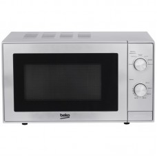 Мікрохвильова піч соло Beko MOC20100S - 20л./700Вт/механіка/срібло