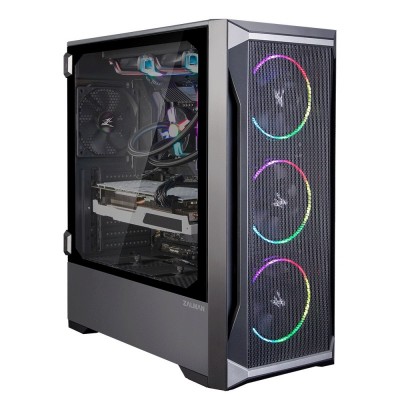 Корпус Zalman Z8 MS, без БЖ, 2xUSB3.0, 1xUSB2.0, 3x120mm RGB fans, 1x120mm Black fan, TG Side Panel, EATX, Black