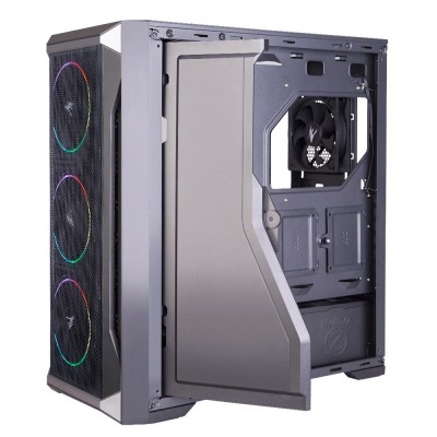 Корпус Zalman Z8 MS, без БЖ, 2xUSB3.0, 1xUSB2.0, 3x120mm RGB fans, 1x120mm Black fan, TG Side Panel, EATX, Black