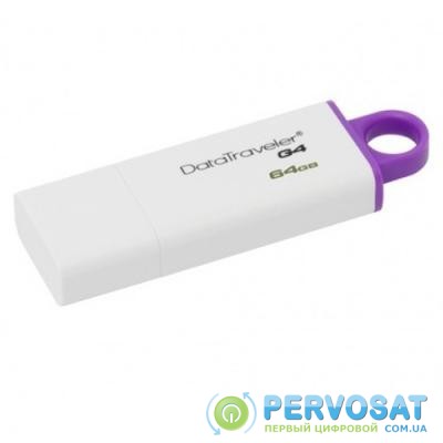 USB флеш накопитель Kingston 64Gb DataTraveler Generation 4 (DTIG4/64GB)