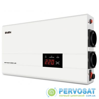 Стабилизатор SVEN AVR SLIM-2000 LCD (00380039)