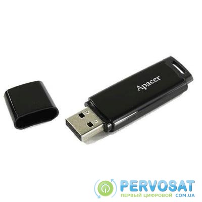 USB флеш накопитель Apacer 64GB AH336 Black USB 2.0 (AP64GAH336B-1)