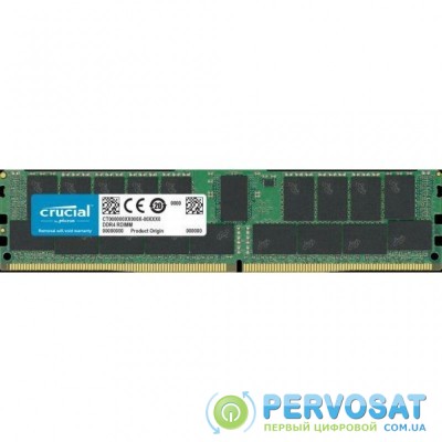 Модуль памяти для сервера DDR4 32GB ECC RDIMM 2933MHz 2Rx4 1.2V CL21 MICRON (CT32G4RFD4293)