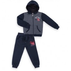 Спортивний костюм Breeze з кишенями і капюшоном (9904-98B-blue) Спортивний костюм Breeze з кишенями і капюшоном (9904-98B-blue)