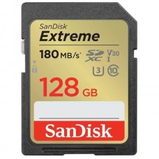 Карта пам'яті SanDisk SD  128GB C10 UHS-I U3 R180/W90MB/s Extreme V30 Карта пам'яті SanDisk SD  128GB C10 UHS-I U3 R180/W90MB/s Extreme V30