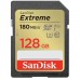 Карта пам'яті SanDisk SD 128GB C10 UHS-I U3 R180/W90MB/s Extreme V30