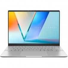Ноутбук ASUS Vivobook S 14 M5406KA-SF150 14" FHD OLED, AMD AI 5 340, 16GB, F512GB, UMA, NoOS, Сріблястий