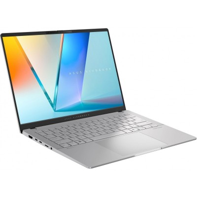 Ноутбук ASUS Vivobook S 14 M5406KA-SF150 14" FHD OLED, AMD AI 5 340, 16GB, F512GB, UMA, NoOS, Сріблястий Ноутбук ASUS Vivobook S 14 M5406KA-SF150 14" FHD OLED, AMD AI 5 340, 16GB, F512GB, UMA, NoOS, Сріблястий