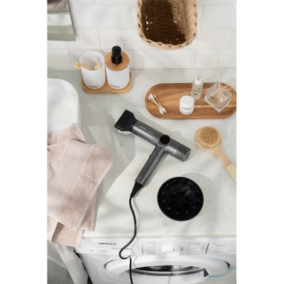 Фен ARDESTO Stein, 1600Вт, 2 швидкості, 4 темп.режима, сірий Фен ARDESTO Stein, 1600Вт, 2 швидкості, 4 темп.режима, сірий