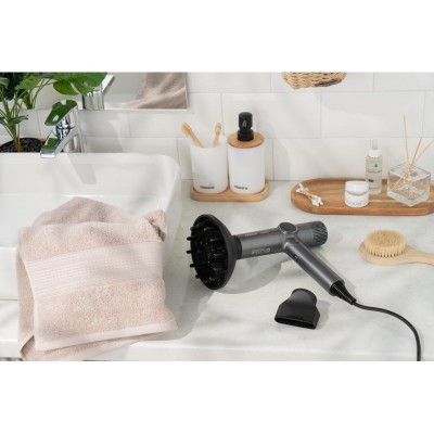 Фен ARDESTO Stein, 1600Вт, 2 швидкості, 4 темп.режима, сірий Фен ARDESTO Stein, 1600Вт, 2 швидкості, 4 темп.режима, сірий