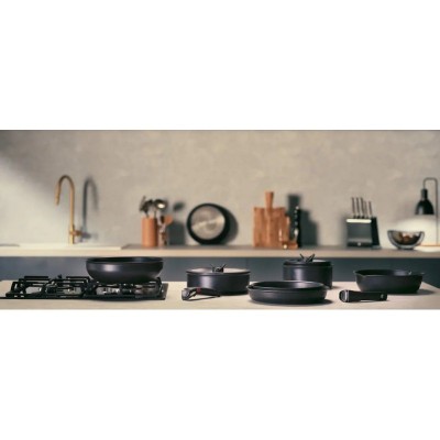 Набір посуду Tefal Ingenio Excellence+, 13 предметів, алюміній, нержавіюча сталь, бакеліт, чорний