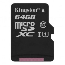 Карта пам'яті Kingston 64GB microSDXC Class 10 Canvas Select Plus 100R A1 (SDCS2/64GBSP) Карта пам'яті Kingston 64GB microSDXC Class 10 Canvas Select Plus 100R A1 (SDCS2/64GBSP)